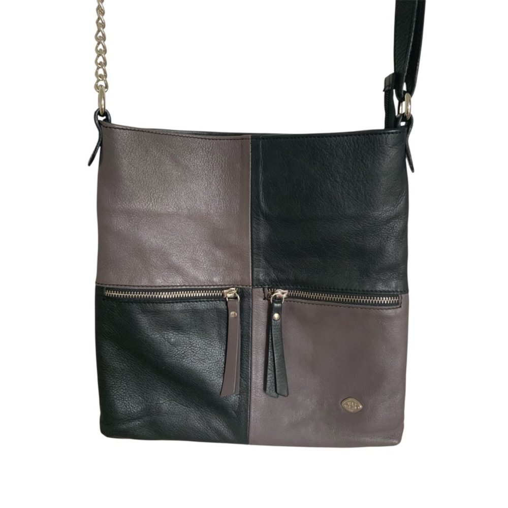 The Trend Leather Crossbody Bag Made in Italy